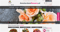 Desktop Screenshot of amsterdamflowers.nl