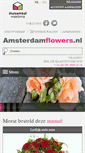 Mobile Screenshot of amsterdamflowers.nl