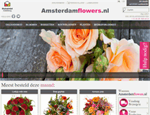 Tablet Screenshot of amsterdamflowers.nl